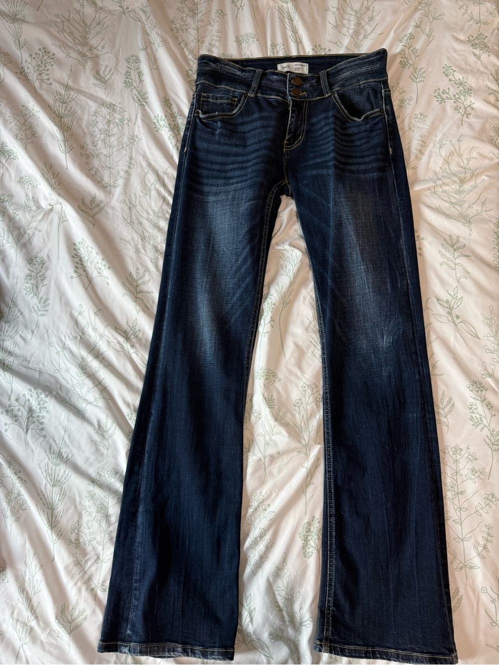 Buckle Dark Indigo Bootcut Jeans